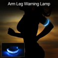 thumbnail image 1 of Encendiendo Deportes al aire libre Luz de marcha nocturna Jogging LED Brazo Pierna Lámpara de advertencia (Azul), 1 of 5