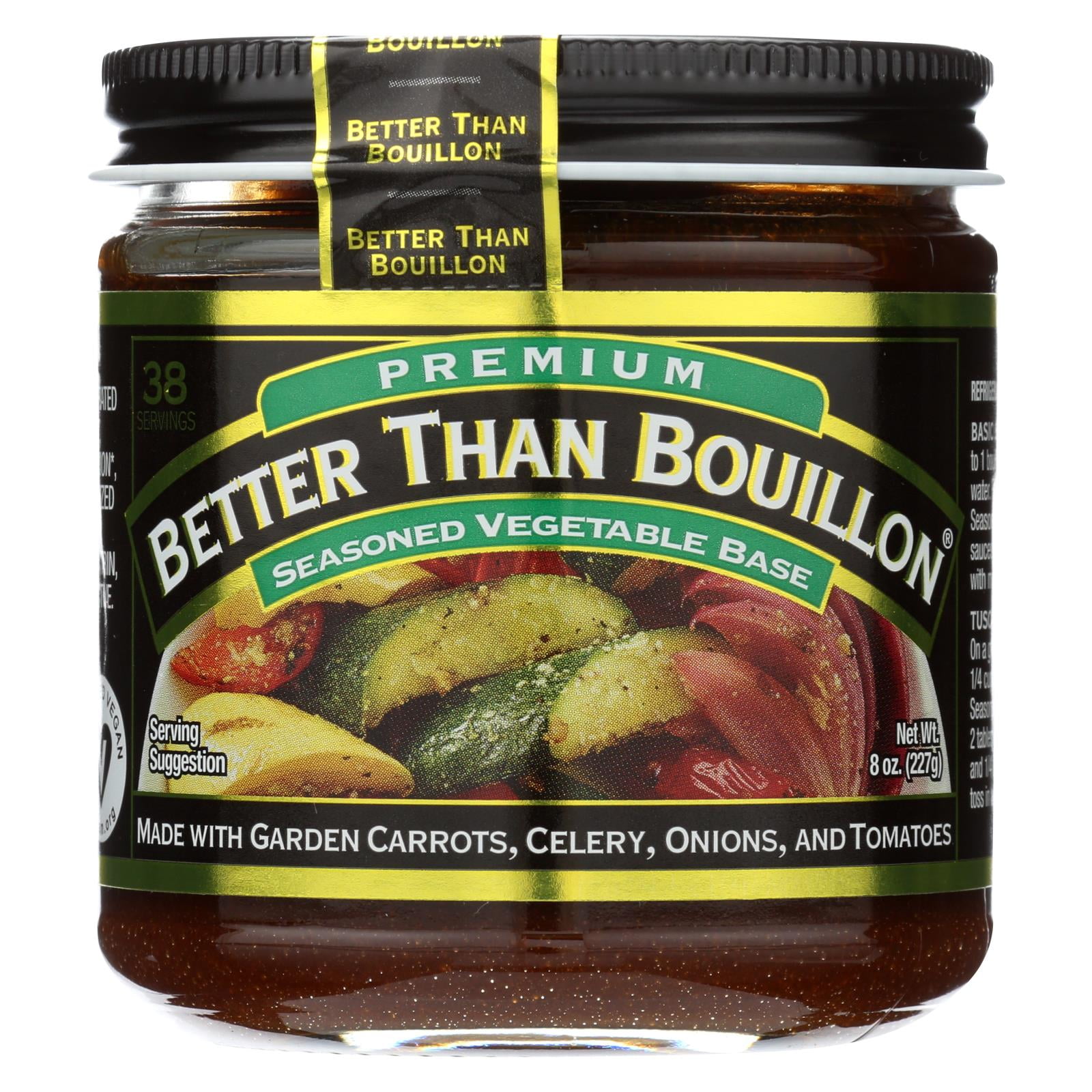 Better Than Bouillon Organic Seasoned Vegetable Base Case of 6 8