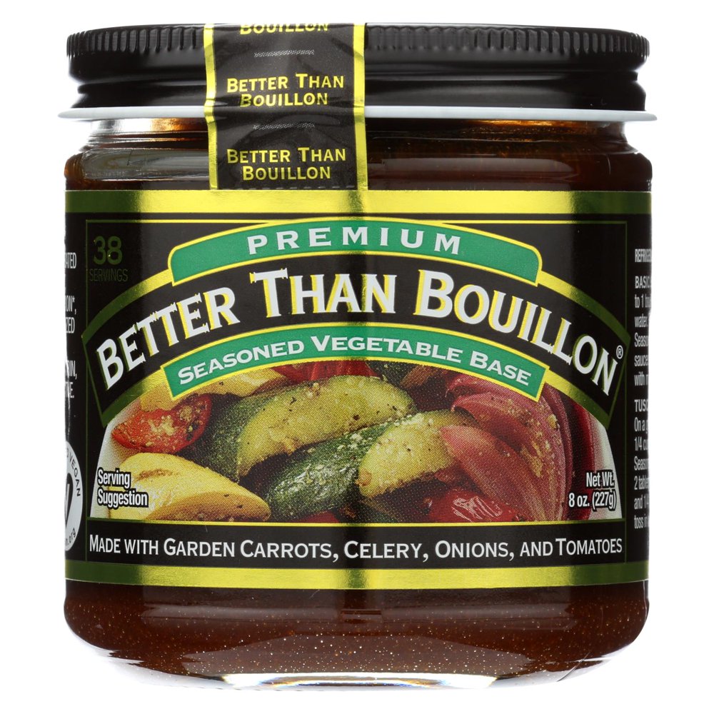 Better Than Bouillon Organic Seasoned Vegetable Base Case of 6 8 oz.