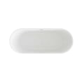 thumbnail image 6 of Elegant Kitchen and Bath 67 inch Bathtub in Glossy White with Chrome Trim, 6 of 8