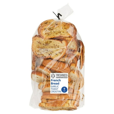 Freshness Guaranteed French Bread Garlic Toast Crostini, 9 oz