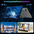 thumbnail image 6 of Golzer 15.4 inch Tablet, Android 15 Tablet with Helio G99 Octa-Core Processor(Beat Unisoc T618), 2 in 1 Tablets with Keyboard Stand Case, 8GB RAM 256GB ROM, 10000mAh, BT5.2, 4 Speakers, 2.4G/5G WiFi, 6 of 8
