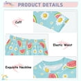 thumbnail image 4 of Dailycode Cotton Pajama Set Snug Fit Long Sleeve Top and Pants for 18M-8Y Watermelons and Daisies, 4 of 7