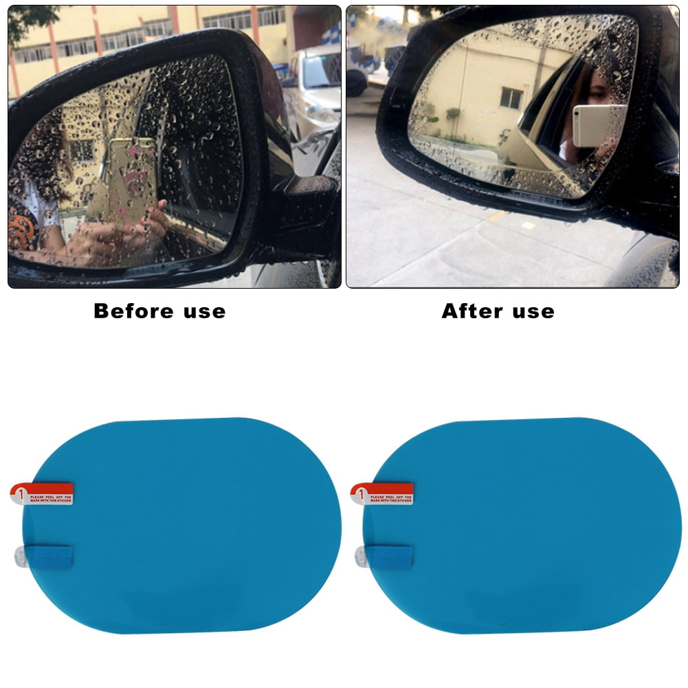 Film Anti-éblouissement Pour Rétroviseur Voiture - 5x20 Cm - Coupe L'éblouissement Des Phares - Installation Facile