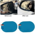 thumbnail image 2 of Película protectora para espejo retrovisor de coche, 100 x 150 mm, resistente a la lluvia, antivaho, protector contra la lluvia para espejo, 2 of 8