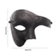 thumbnail image 3 of Máscara de media cara Phantom Half Face Mask Phantom Oper Mascarada para hombre para Halloween, 3 of 6