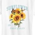 thumbnail image 3 of Instant Message - Sunflower Women's Short Sleeve Graphic T-Shirt, 3 of 6
