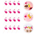 thumbnail image 4 of BRIGHTFUFU 30pcs pastel de fiesta hawaiano tarjetas insertadas pasteles decorativos adornos pastel, 4 of 7