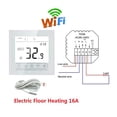 thumbnail image 2 of 95~240V Smart Intelligent Thermostat, Room Electric Water Gas Boiler Floor Heating Temperature Controller ,Save Energy, 2 of 7