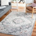 thumbnail image 2 of SAFAVIEH Phoenix Belinda Medallion Area Rug, Ivory/Grey, 8' x 10', 2 of 8