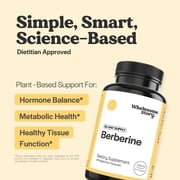 Wholesome Story 1500mg Berberine Supplement for Hormonal Balance & Metabolic Health, 90 Capsules