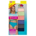 thumbnail image 2 of Fruit of the Loom Women's Breathable Micro-Mesh Hi-Cut Brief Underwear, 6+2 Bonus Pack, 2 of 9