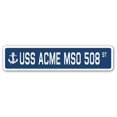 thumbnail image 1 of SignMission SSN-Acme Mso 508 4 x 18 Po A-16 Signe de la Rue - USS Acme Mso 508, 1 of 1