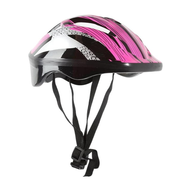 Casque pour Enfants P SERENABLE Confortable pour Planche à Roulettes Patin à Roulettes Rouge Rose