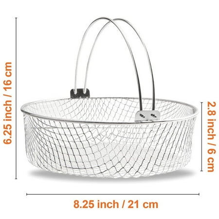 

Air fryer household electric oven stainless steel 304 mesh basket