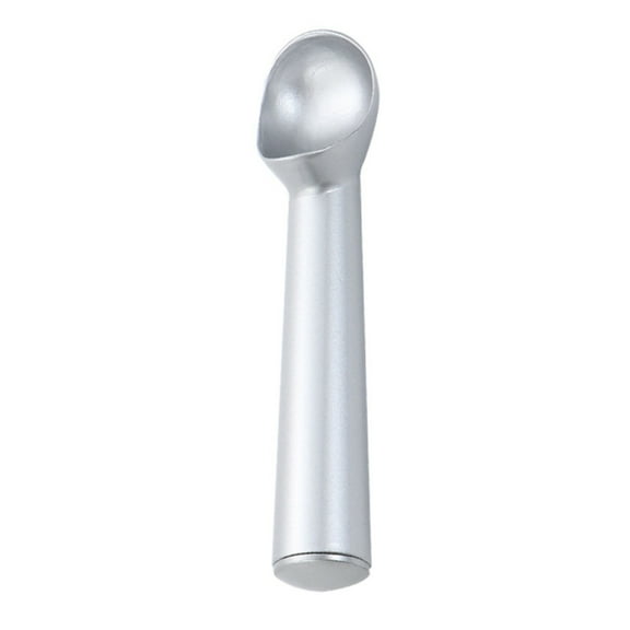 Tkrady Large Ice Cream Scoop 7 inches Nonstick Anti-Freeze Metal Ice Cream Scooper Professional Aluminum Icecream Scoop Spoon, Silver