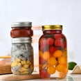 thumbnail image 5 of ACDANC 2026 New Mason Jar Wide Mouth Mason Cup Fruit Canned Cup Handmade Juice Jar Sealed Drink Bottle,Canning Jar Glass Cup 150Ml for Juice, Smoothie, Tea, Coffee, Cold Drinks, Dessert, 5 of 6