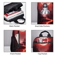 thumbnail image 3 of Easygdp Red Moon Lava para Easygdp Yak - Mochila Casual Ligera y Resistente para Viaje y Senderismo para Hombres y Mujeres, 3 of 7