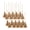 B, variant on A 20 Piece Mini Witch Broom With Red Rope, Straw Halloween Hanging Decorations For Party And Crafts A