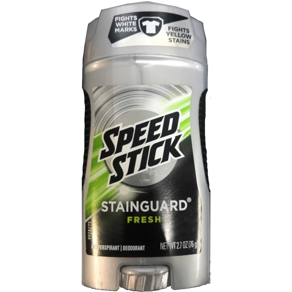 Speed Stick Overtime Stainguard Antiperspirant for Men, Fresh Scent 2