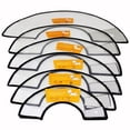 thumbnail image 2 of CHOK Plastic Pet Dog Cat Wound Healing Head Neck Protection Cover Collar (Neck Size  18~20cm), 2 of 4