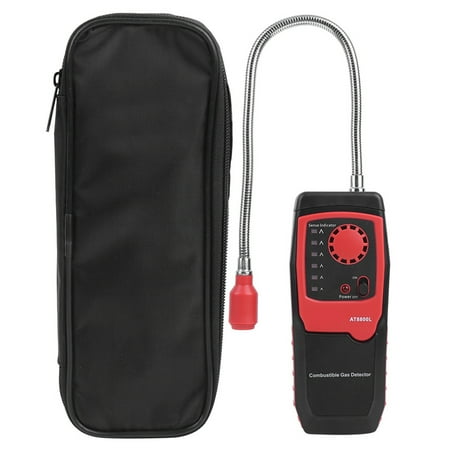 

Gas Leakage Detector High-sensitivity Manual Adjustment Convenient Quick Identify Handheld LED Indicator Light Gas Detector For Natural Gas Combustible Gas