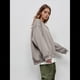 thumbnail image 4 of Sudaderas de Mujer con Cuello Redondo, Forro , Suéteres Oversize, Otoño 2025, Blusas Bonitas, Ropa Preppy Estilo-, 4 of 9