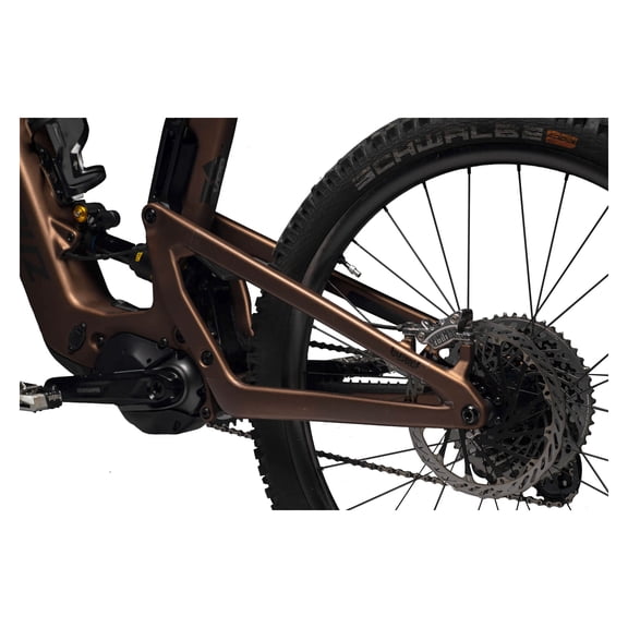 DYEDBRO E-Bike Frame Protection - Clear Gloss Black