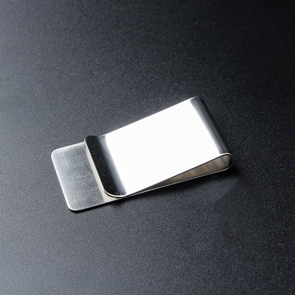 BESTYASH 5Set Slim Stainless Steel Money Clips for Men Credit Card Clip Sleek Design Cash Holding
