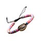 thumbnail image 3 of Minnieouse 1 Juego de pulseras trenzadas, de concha, accesorio de moda de ambiente exótico, conjuntos de joyería hechos a mano para el vestido Ropa, zapatos y accesorios Miscelánea Oro colorido Minnieouse AP009526-08, 3 of 6