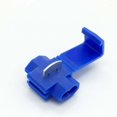 thumbnail image 4 of Ruibeauty 100Pcs Blue Electrical Cable Connectors Quick Splice Lock Wire Terminals Crimp, 4 of 6