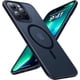 thumbnail image 2 of Mgnaooi Funda magnética para iPhone 13 Pro [prueba de caída de grado MIL y compatible con MagSafe] Parte trasera mate translúcida con teclas de aleación de aluminio, a prueba de golpes 13 Pro funda pa, 2 of 4