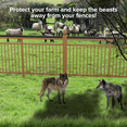 thumbnail image 6 of Anti Climb Fence Spikes Metal for Outdoor Walls, Garden Fences,Intruder Deterrent Fence Wall Spikes for Thieves, 6 of 7