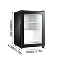 thumbnail image 2 of SIYTUAU Mini Compact Refrigerator Tabletop Fridge Quiet Efficient For Dorm Office Bedroom Beauty Products Drinks, 2 of 7