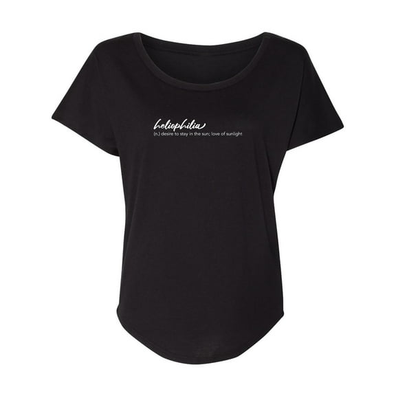 Heliophilia Womens Dolman Tee