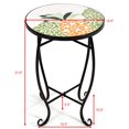 thumbnail image 2 of Costway Ananas Accent Acier Table Plante Plan Plan Jardin Extérieur Intérieur, 2 of 10