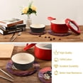 thumbnail image 6 of SKYSONIC 3D Cat Pirate Pot Holders Trivets, 2 Pcs Heat Resistant Trivets,Unique Captain Dog Cotton Thread Weave Mats for Hot Pads Pans Pot Bowl Teapot for Kitchen Decor, 6 of 7