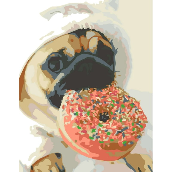 Artwille DIY Paint by Numbers for Adults and Kids - Animals and birds 7.16