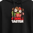 thumbnail image 3 of Disney - Official Cookie Taster - Juniors Cropped Pullover Hoodie, 3 of 5