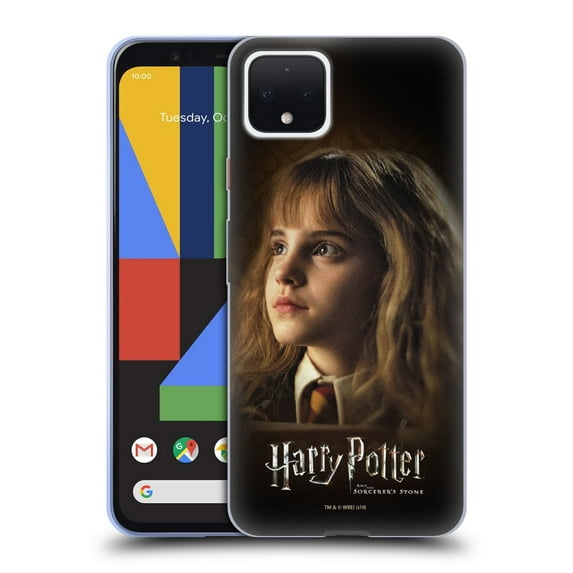 Head Case Designs Officially Licensed Harry Potter Sorcerer's Stone II Hermione Granger Soft Gel Case Compatible with Google Pixel 4