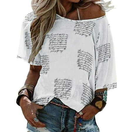

V Neck T Shirts for Women Scrub Top Short Sleeve Plus Size Tops with Pockets