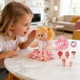 thumbnail image 3 of 11.2" Talking Doll Interactive Toy, Plush Doll That Repeats What You Say, Educational Mimicking Toy, Supports Speech Development, Birthday Gift C, 3 of 5