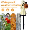 thumbnail image 7 of Solar Outdoor Garden Halloween Lantern, Resin Ghost Festival Craft, Ground Insertion Decoration for Yard, Lawn, Porch, and Party Display, 7 of 7