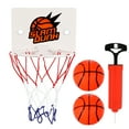 thumbnail image 1 of MasteelfCA 1 Set of Portable Mini Wall-mounted Basketball Toy Indoor Home Basketball Sports Game Toy (1PC Backboard 1PC Inflator 2PCS Balls), 1 of 8
