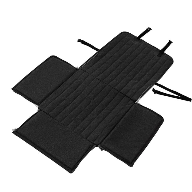 Dog Car Cover for Back and Front , Waterproof Pet Car Mat, Removable Dog Mat, Non Slip Design