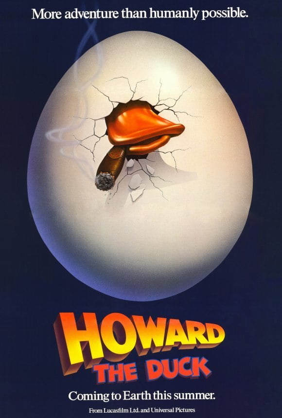 Howard the Duck Movie Poster (27 x 40) - Walmart.com - Walmart.com