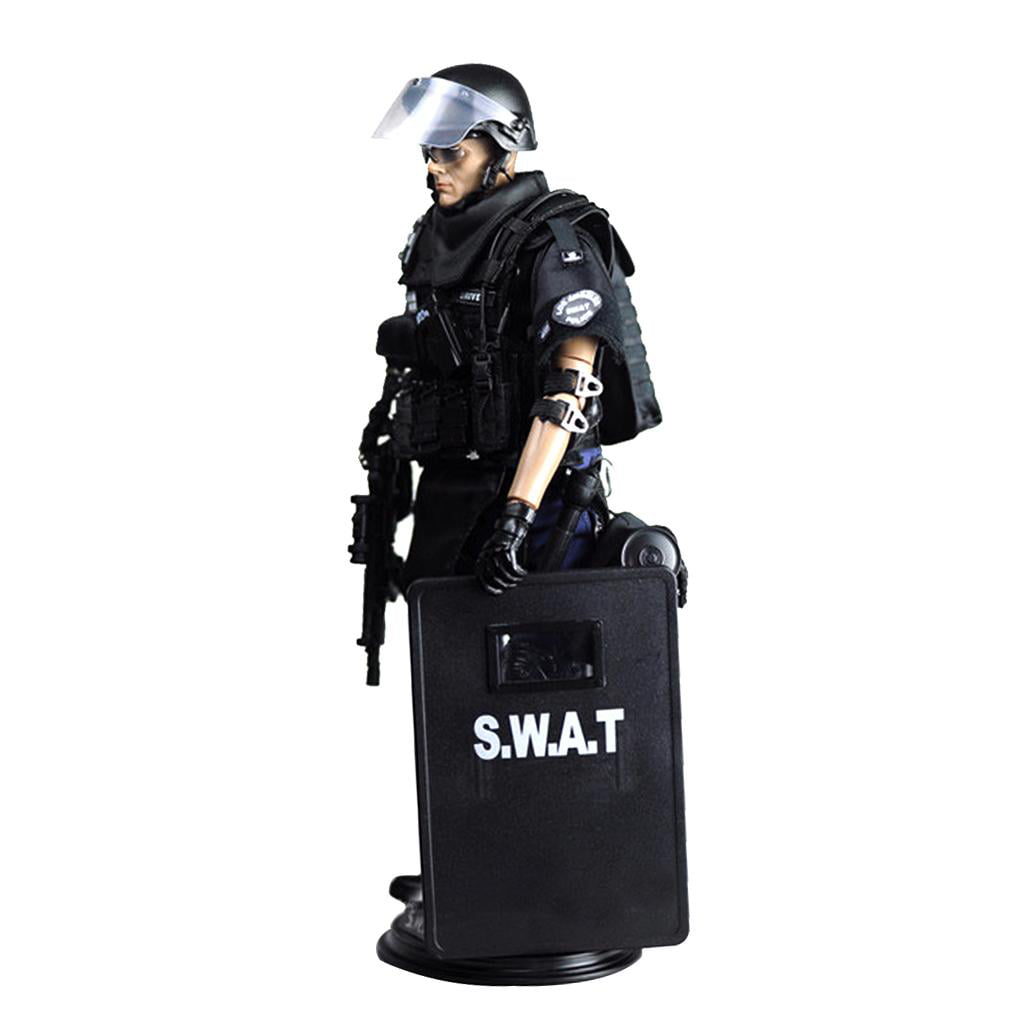 5-11cm Military Figure Plastic Soldier Police Model Combat DIY Creative Game Toy 