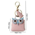 thumbnail image 4 of LACKUST Tassel Owl Bag Keychain,Clearance Keychains Rings for Keys for Men Women for Car,Cute Purse Accessory,Pink, 4 of 4