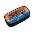 thumbnail image 2 of Goofa Animals On Noah's Ark2 Pattern Big Capacity Pencil Pen Case Office College Large Storage High Capacity Bag Pouch Holder Box Organizer, 2 of 9