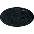 thumbnail image 3 of 29 1/4"OD x 2"P Darnay Ceiling Medallion (Fits Canopies up to 7 1/4"), Hand-Painted Night Shade, 3 of 6
